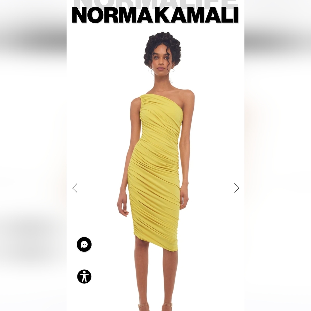 NWT Norma Kamali Diana Dress Sz Small